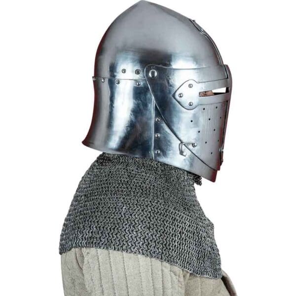 Sugar Loaf Helmet with Visor - Polished