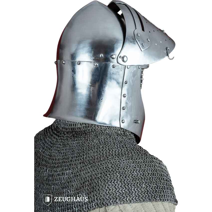 Sugar Loaf Helmet with Visor - Polished