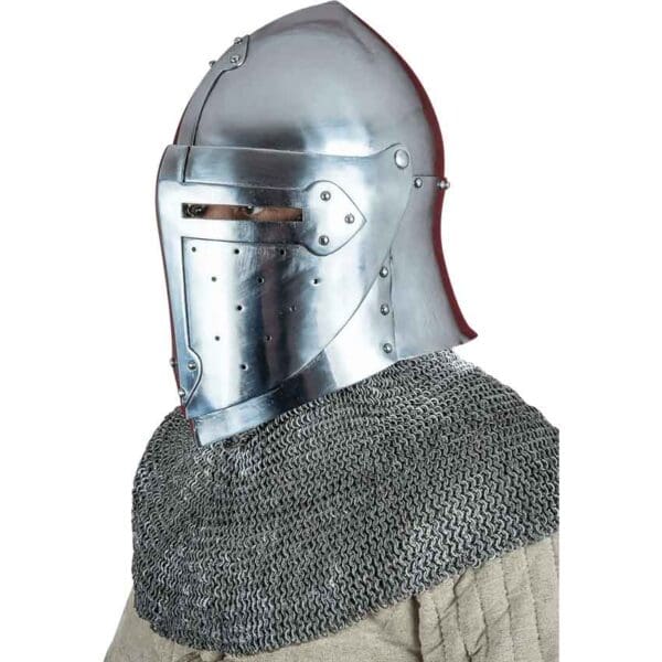Sugar Loaf Helmet with Visor - Polished