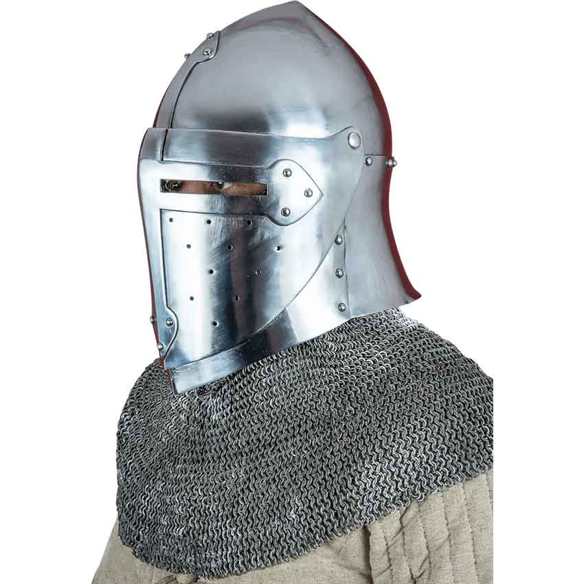 Sugar Loaf Helmet with Visor - Polished