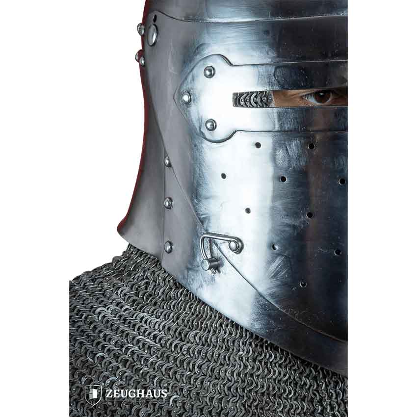 Sugar Loaf Helmet with Visor - Polished