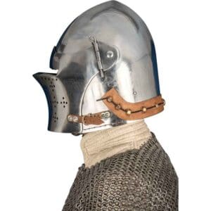Bascinet Helmet - Polished