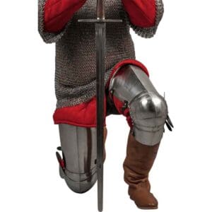 14th Century Upper Leg Armour - Polished