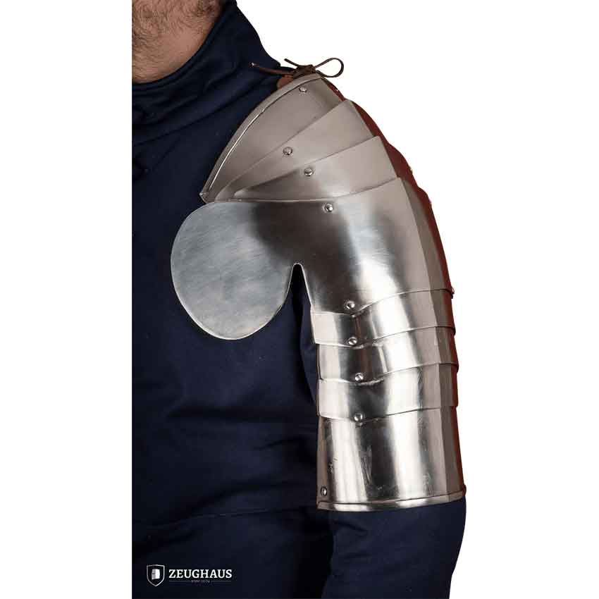 15th Century Pauldrons - Polished