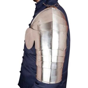 15th Century Pauldrons - Polished