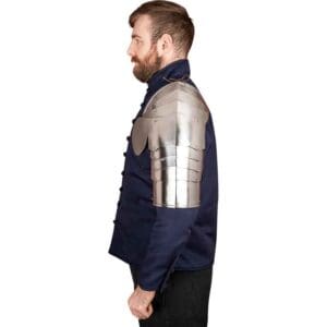 15th Century Pauldrons - Polished
