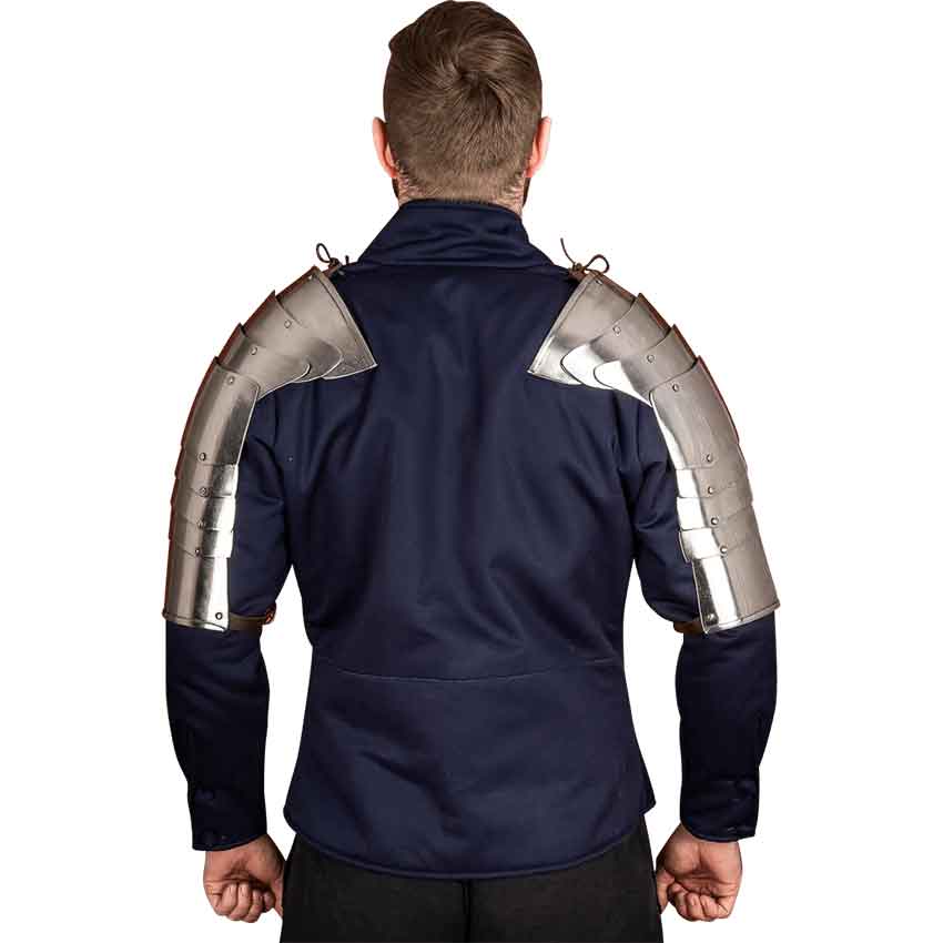 15th Century Pauldrons - Polished