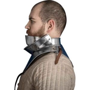 Late 15th Century Articulated Gorget with Bevor - Polished