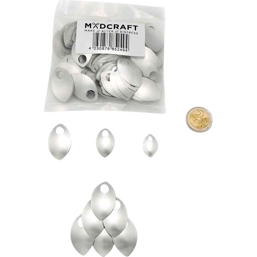 Silver Aluminum Armour Scales