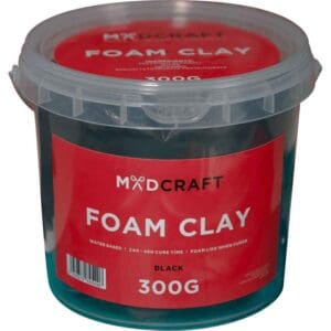 Black Foam Clay