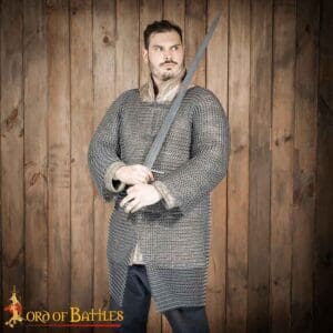 High Tensile Steel Chainmail Hauberk