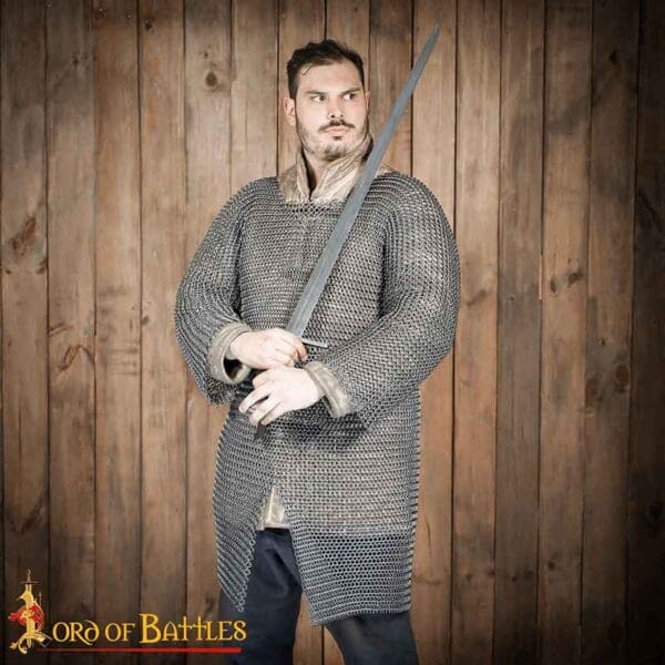 High Tensile Steel Chainmail Hauberk