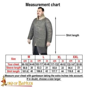 High Tensile Steel Chainmail Hauberk