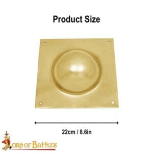 Roman Square Shield Boss