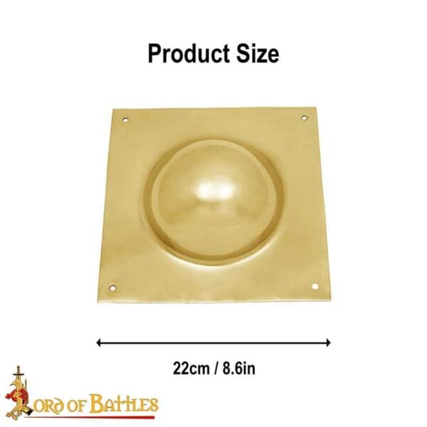 Roman Square Shield Boss