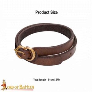 Medieval Leather Leg Garters