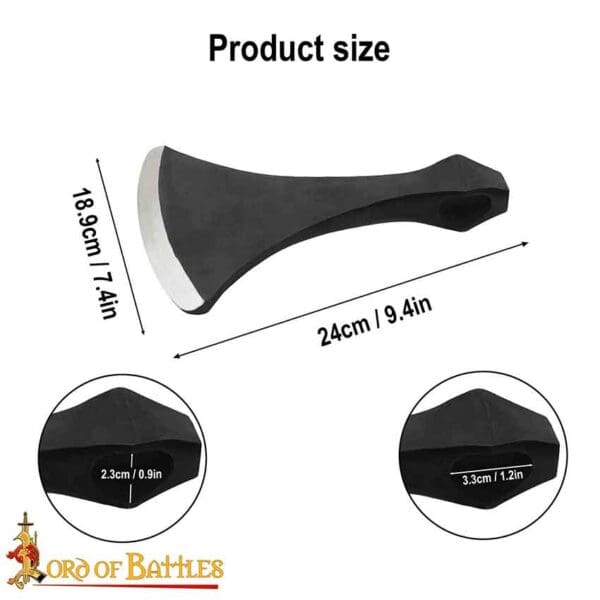 Hand Forged Danish Axe Head