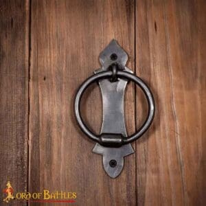 Round Iron Medieval Door Knocker