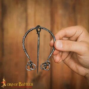 Elvish Ranger Knotted Iron Brooch