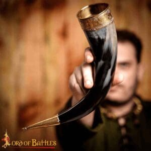 Viking Feast Drinking Horn