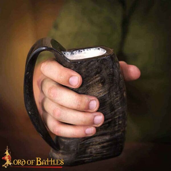 Medieval Horn Tankard