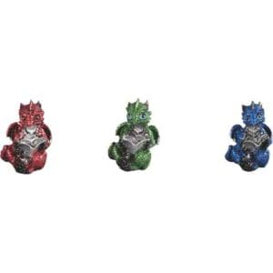 Reading Baby Dragons Statue Set