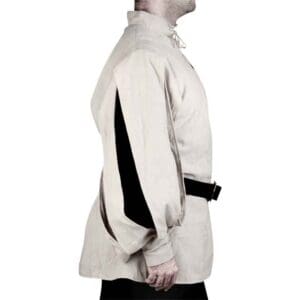 Medieval Landsknecht Shirt with Slashed Sleeves