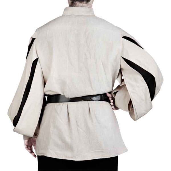 Medieval Landsknecht Shirt with Slashed Sleeves