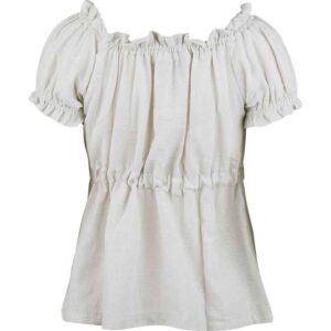 Kalina Linen Medieval Blouse