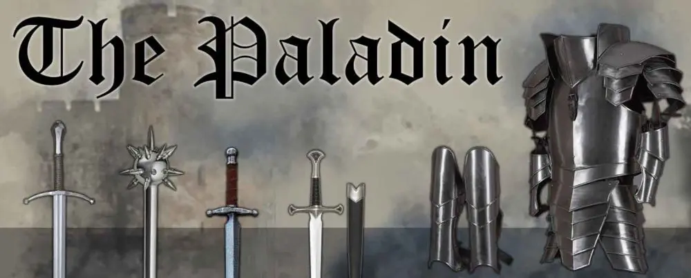 Outfit for the Paladin, one of the character classes in Dungeons & Dragons fantasy worlds