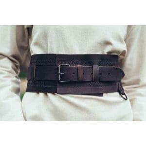 Ingrid Wide Viking Belt - Dark Brown