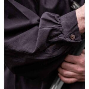 Friedrich Medieval Lace-Up Shirt - Brown