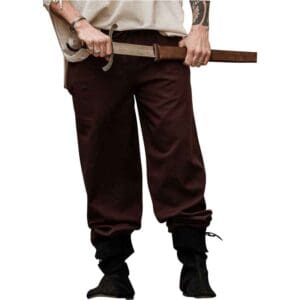 Arvo Medieval Pants - Dark Brown