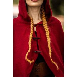 Marie Viking Cloak - Red
