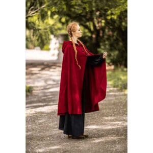 Marie Viking Cloak - Red