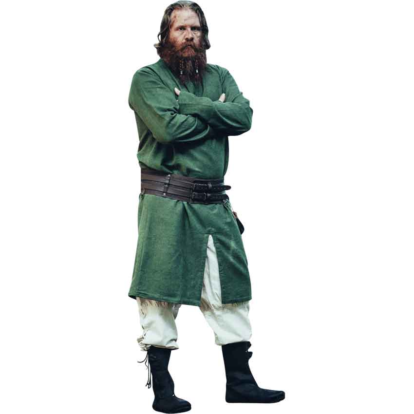 Lennart Long Sleeve Viking Tunic - Green