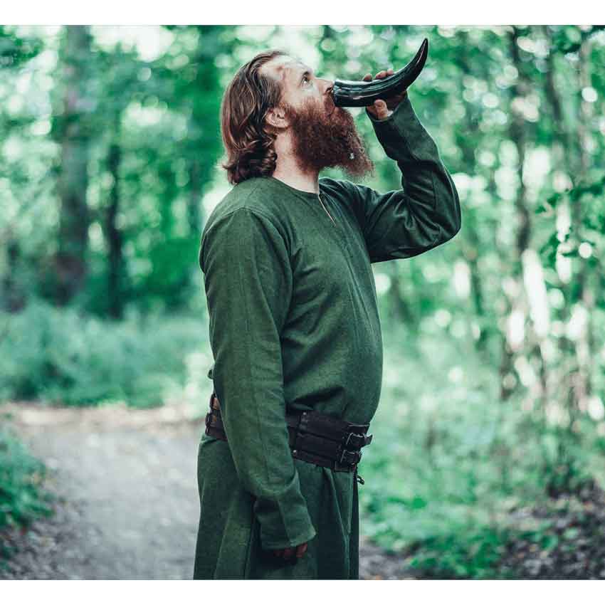 Lennart Long Sleeve Viking Tunic - Green