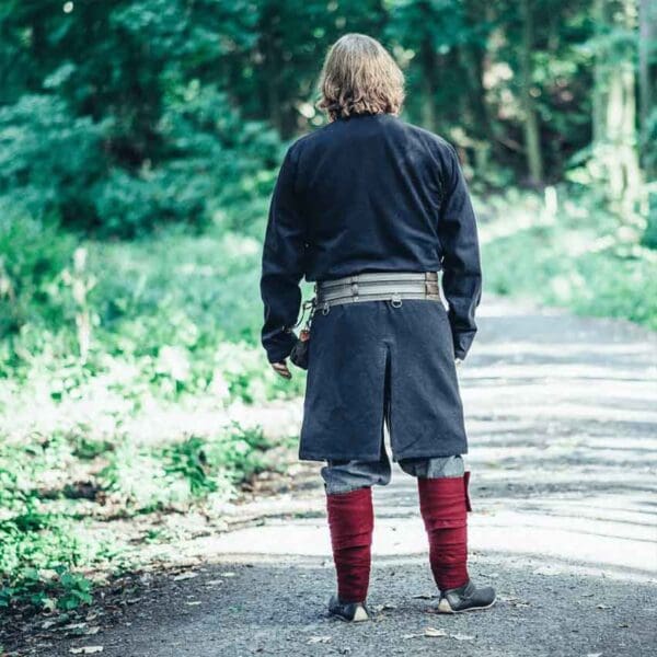 Lennart Long Sleeve Viking Tunic - Black