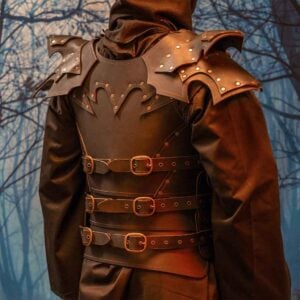 Dark Armor Leather Pauldrons
