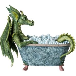 Bubble Bath Dragon Statue