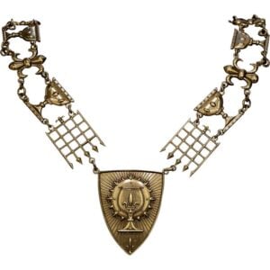 Grail and Lilium Knight's Chain Collar