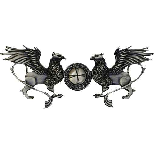 Brass Griffin Cloak Clasp