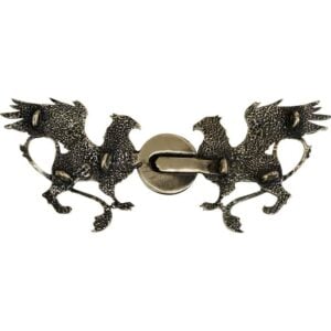Brass Griffin Cloak Clasp