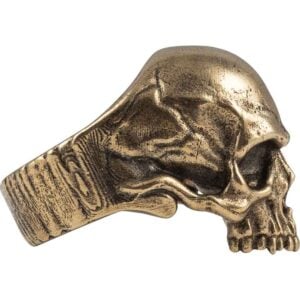 Brass Skull Ring