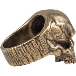 Brass Skull Ring