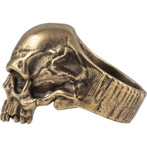 Brass Skull Ring