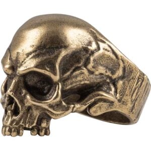 Brass Skull Ring