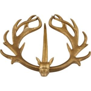 Horned Deer Cloak Pin