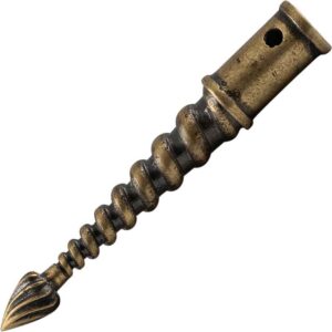 Twisted Aiglet Brass Tips - Set of 4