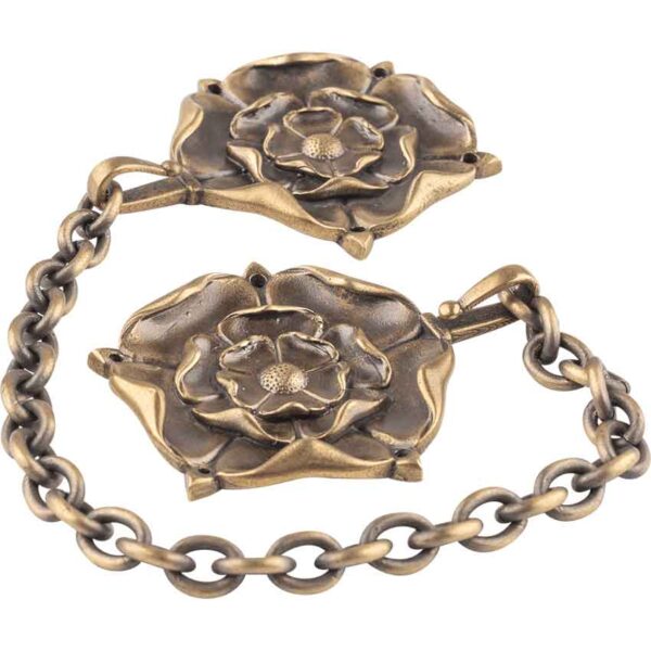 Tudor Rose Cloak Clasp